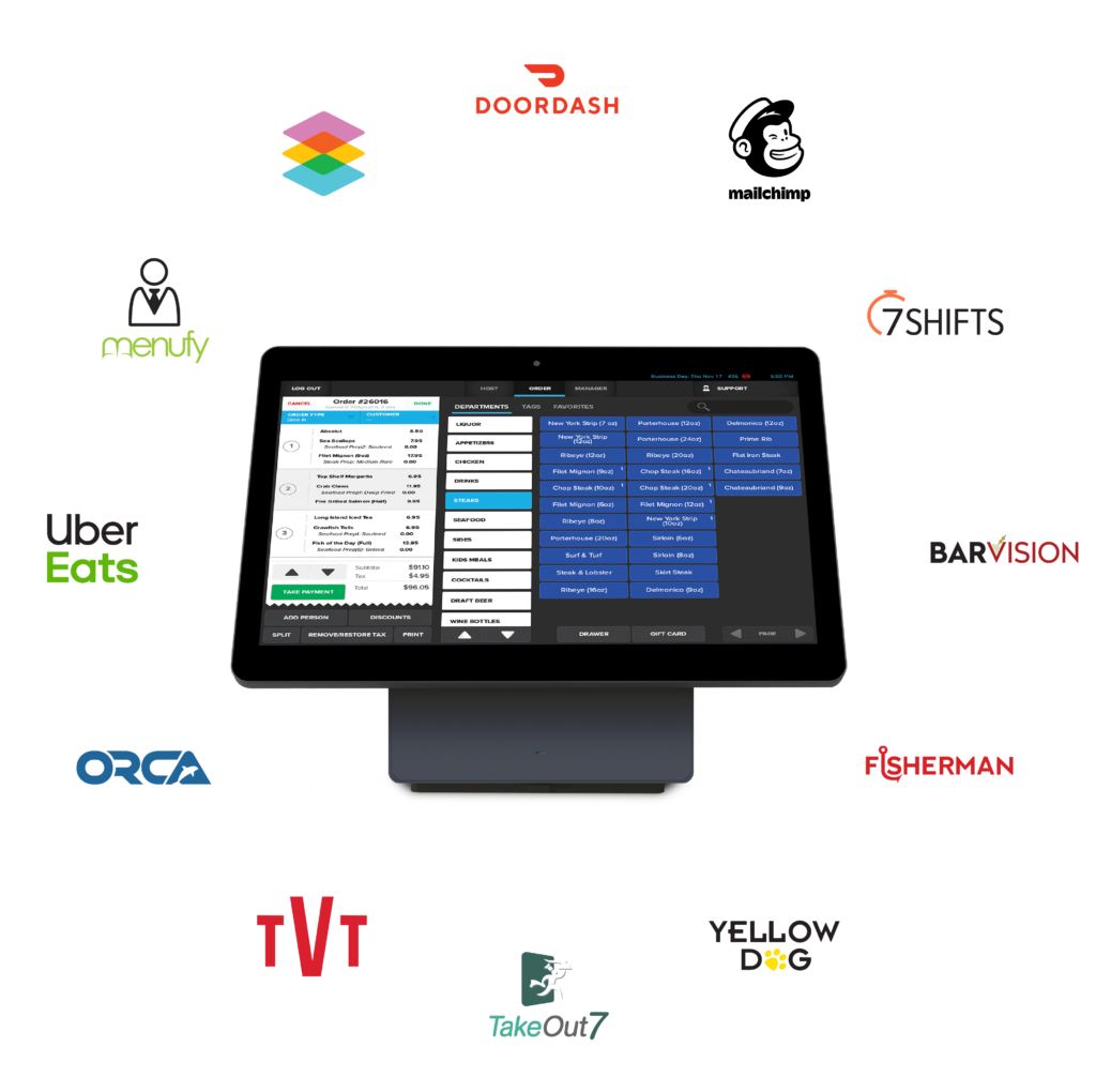 Shift4 Dine POS with Icons blue bckgnd 0b567fefbb 1024x1020 1