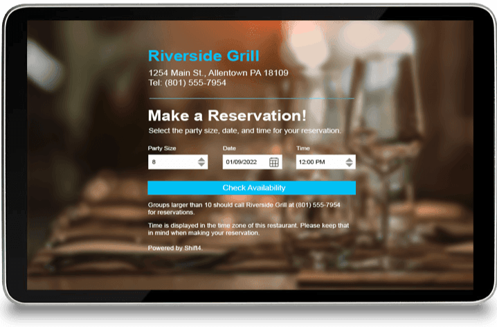 Reservations 2